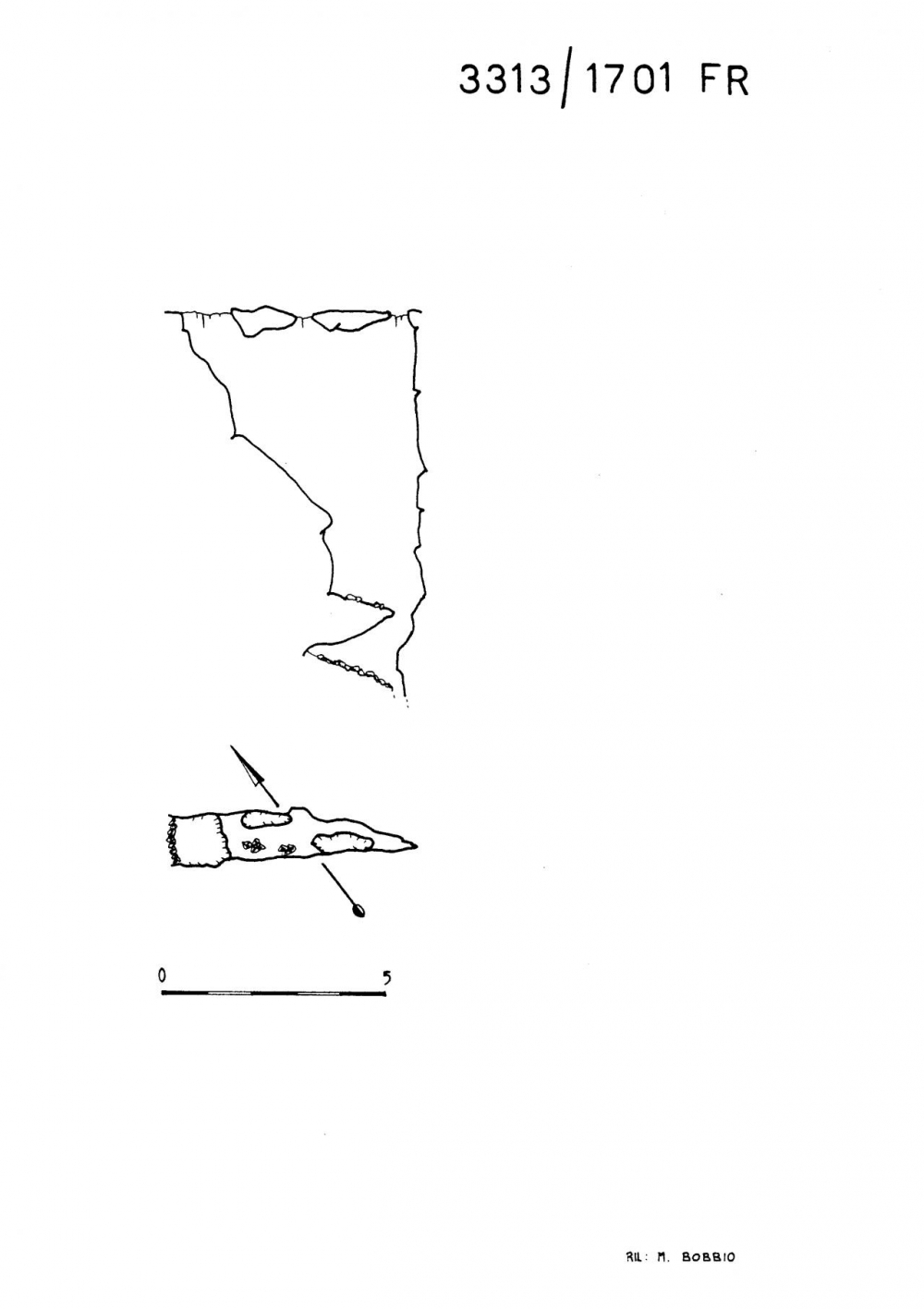 Pozzo 9° a N del Pic di Grubia