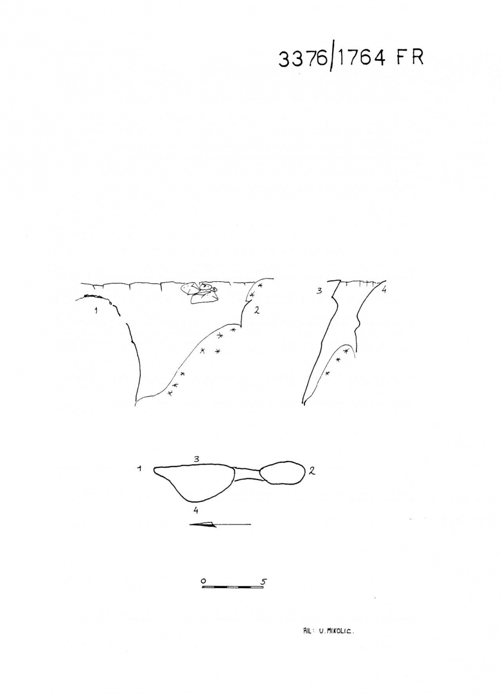 Pozzo 1° ad E di Cima Mogenza