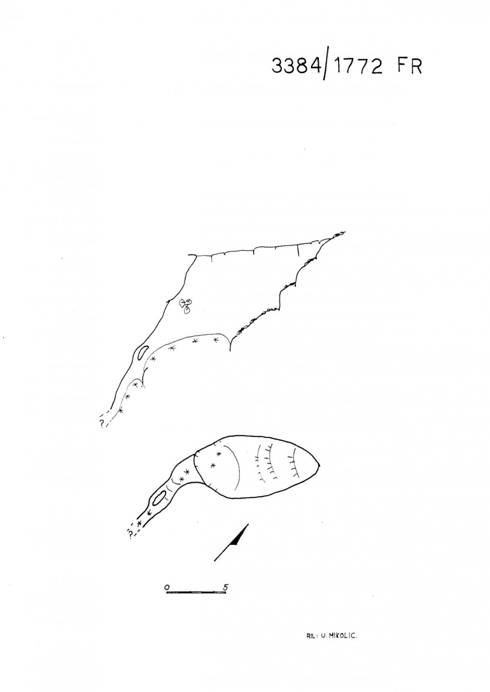 Grotta 6° presso Forchia di Terra Rossa