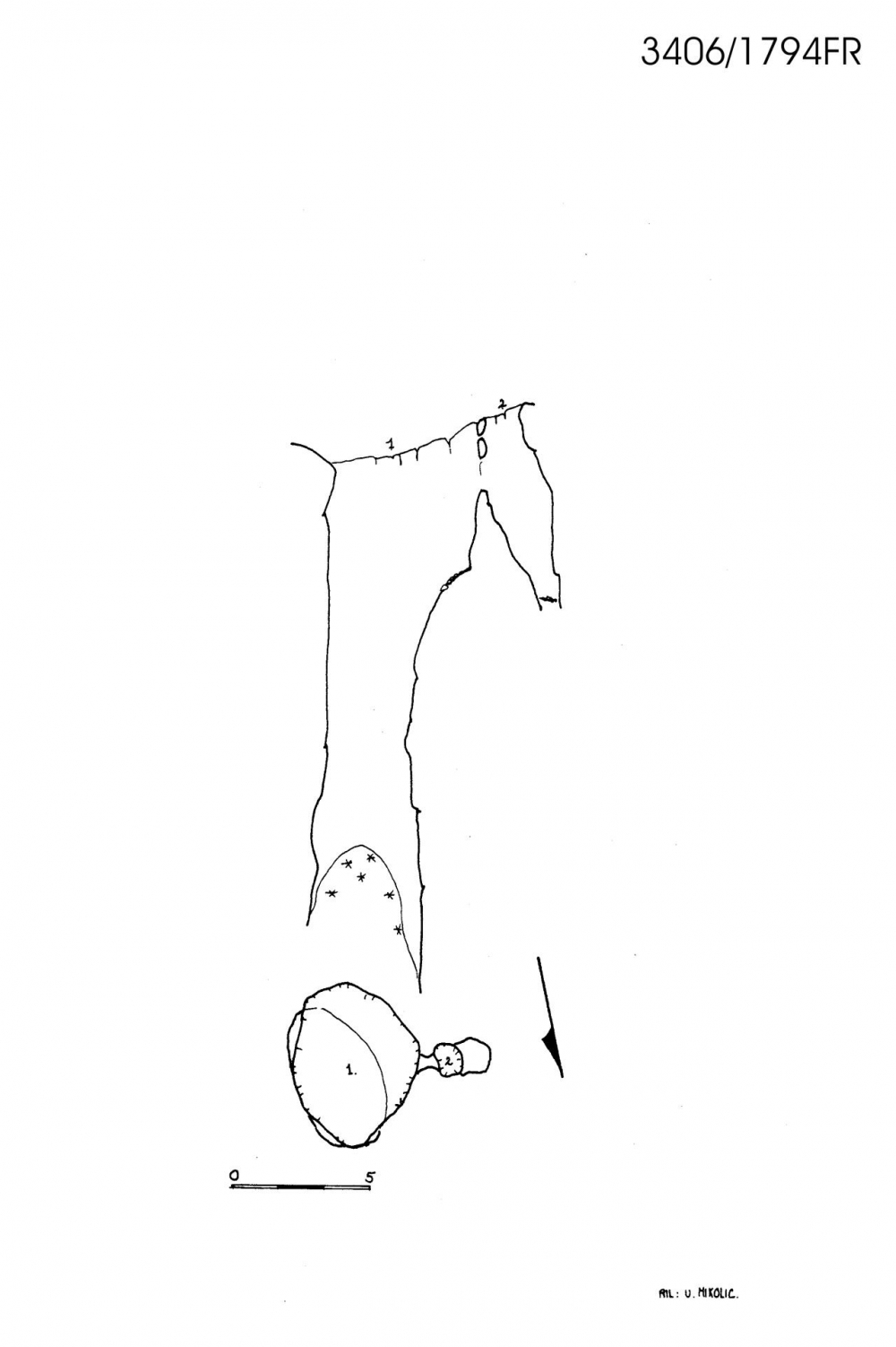 Pozzo 6° a W del Monte Spric