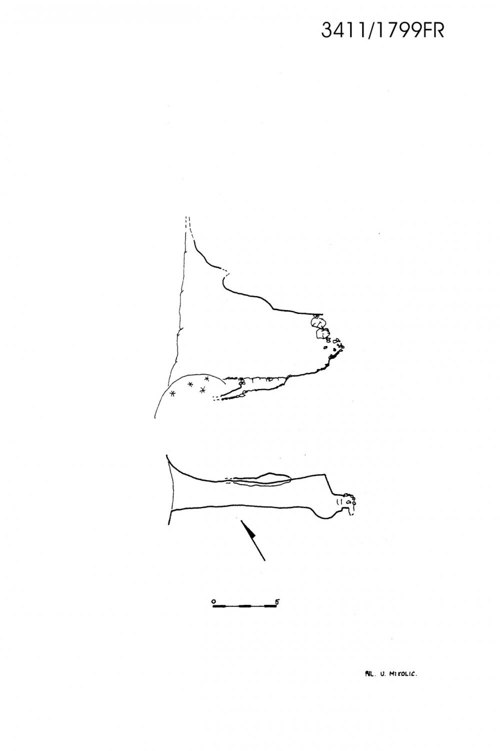 Grotta ad E della Sorgente Bareit