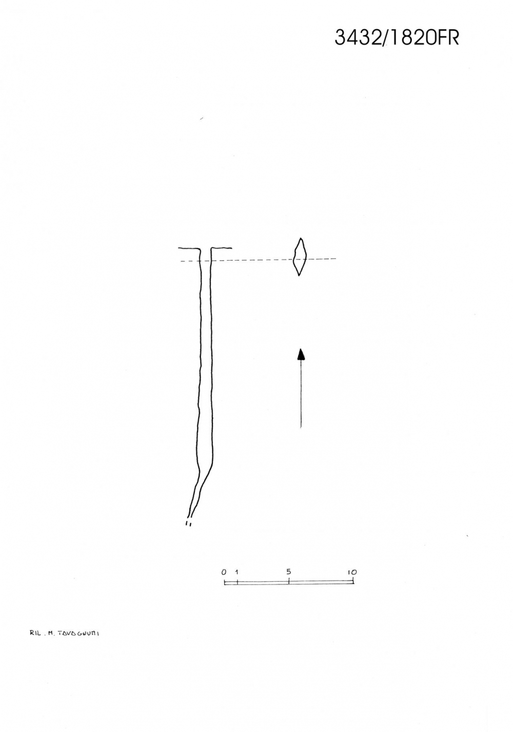 Pozzo 3° a N di quota 2009
