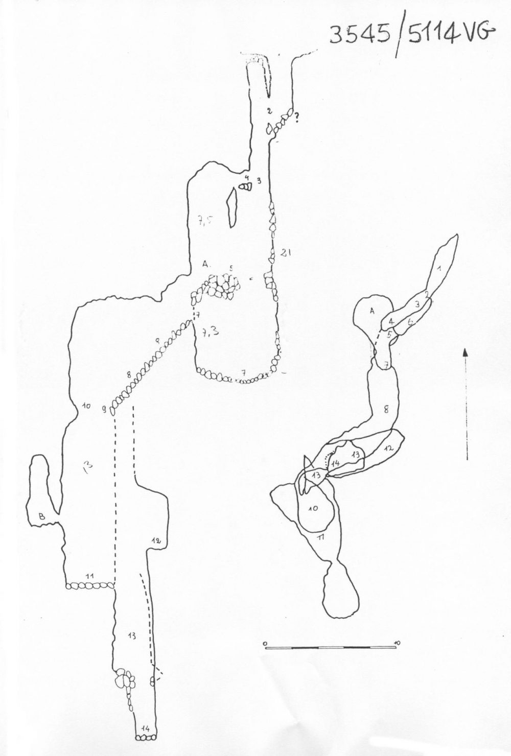 Grotta 2° presso Fernetti