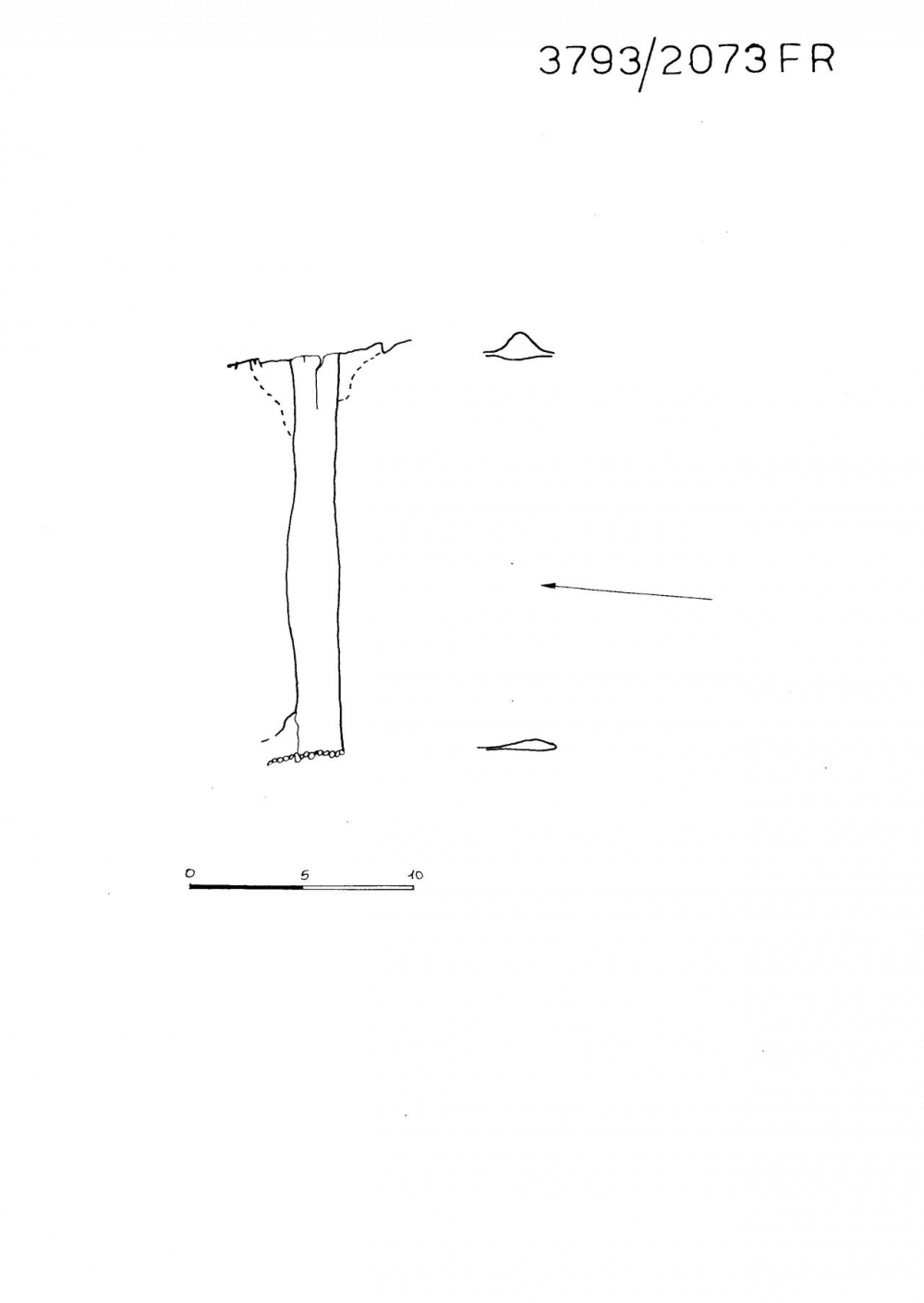 Pozzo 2° ad E di quota 2009