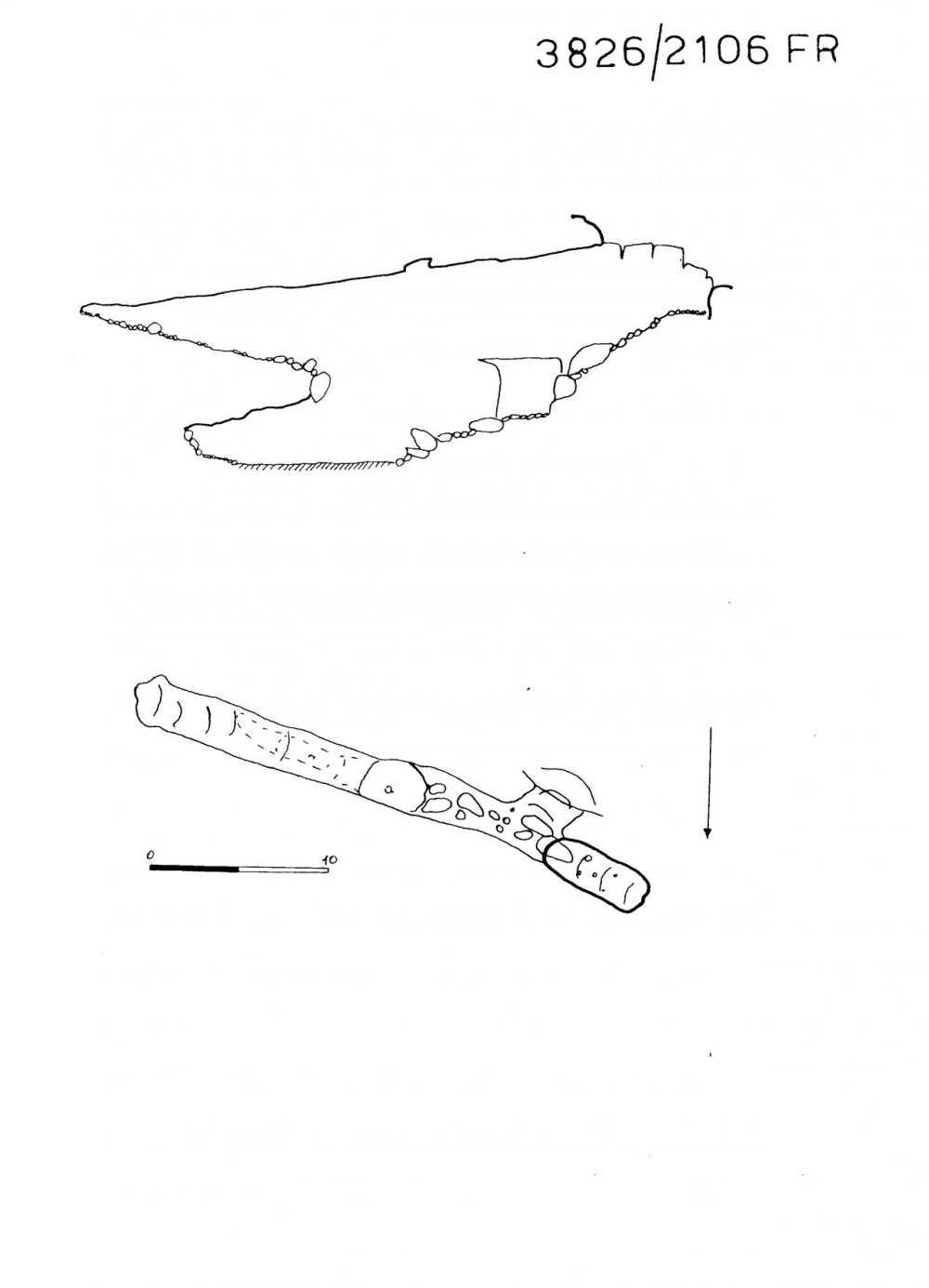 Grotta alla base della parete S del Montasio