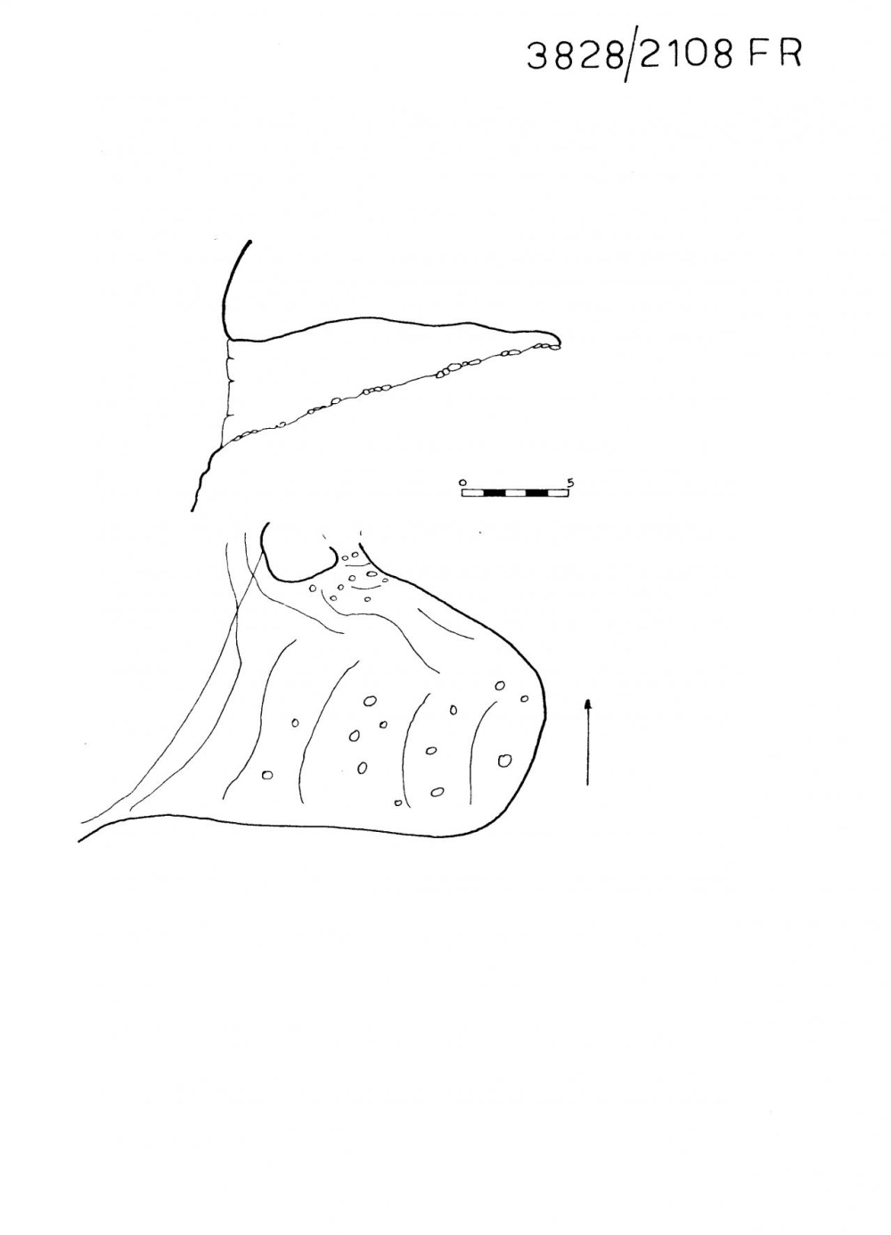 Antro nella parete W di Cima Mogenza Grande