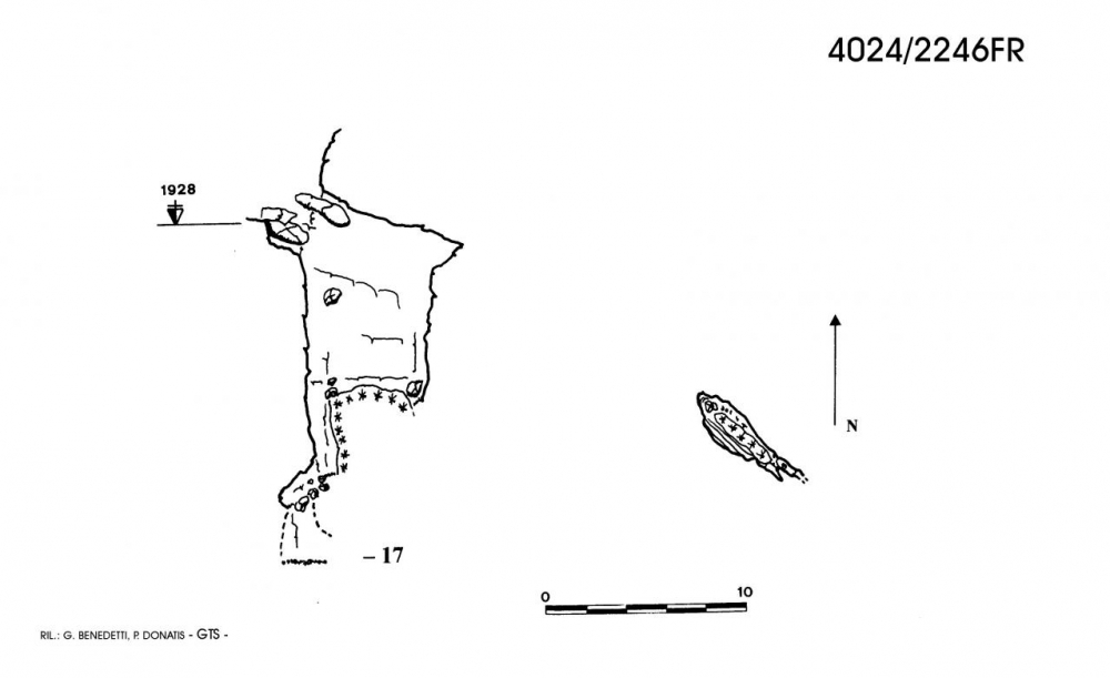 Pozzo 2° presso la quota 1974 del Foran del Muss