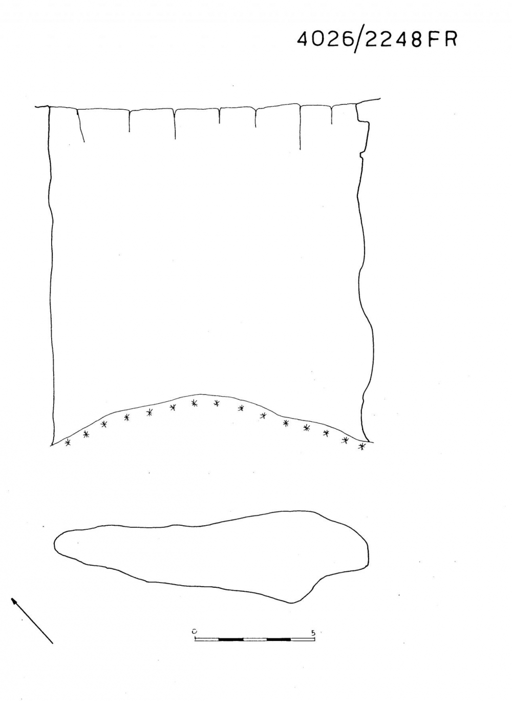 Pozzo 7° ad E del Col Sclaf