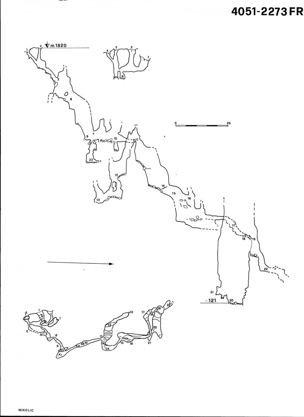Abisso 3° a S del Monte Spric