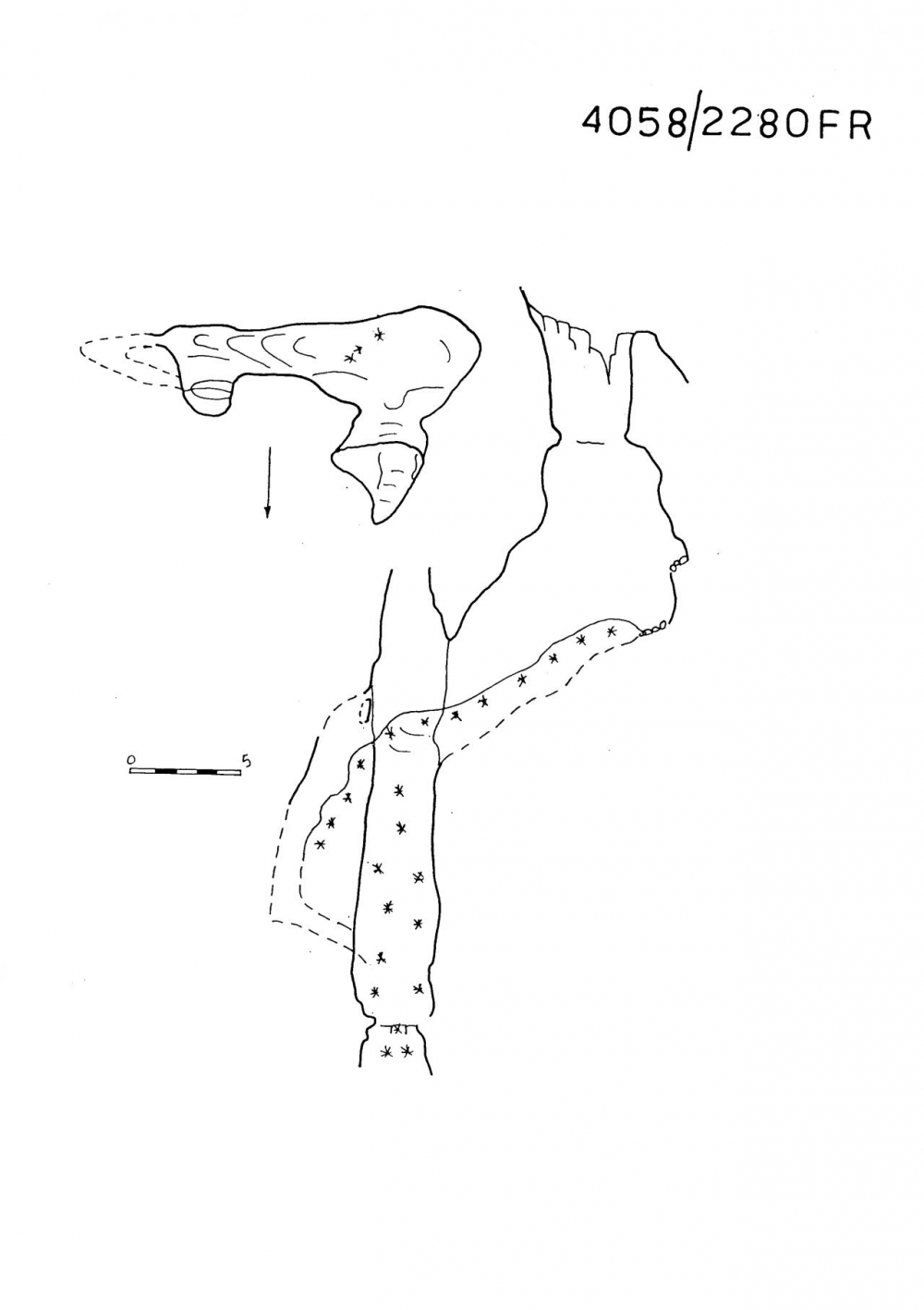 Grotta sopra il Campo degli Alpini