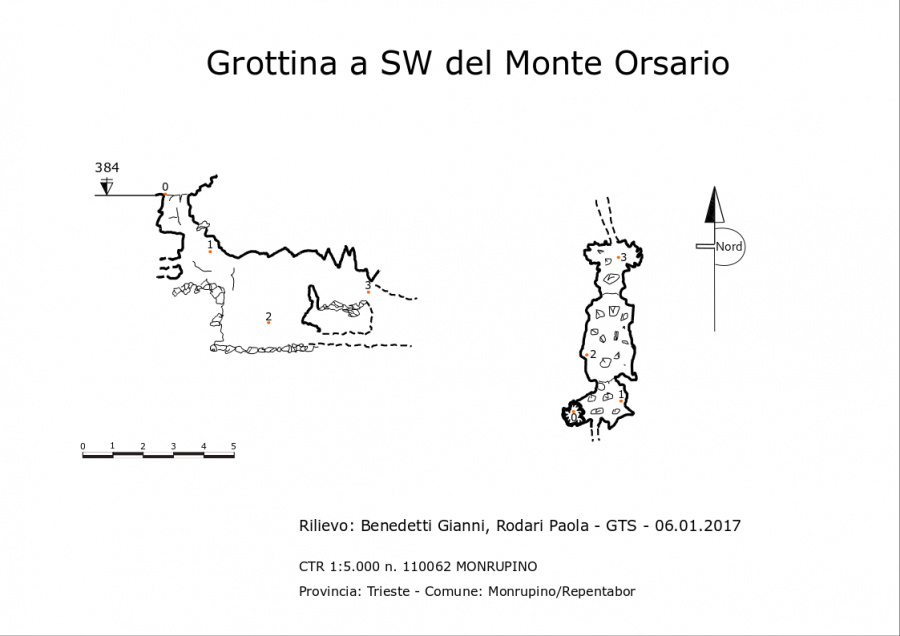 Grottina a SW del Monte Orsario