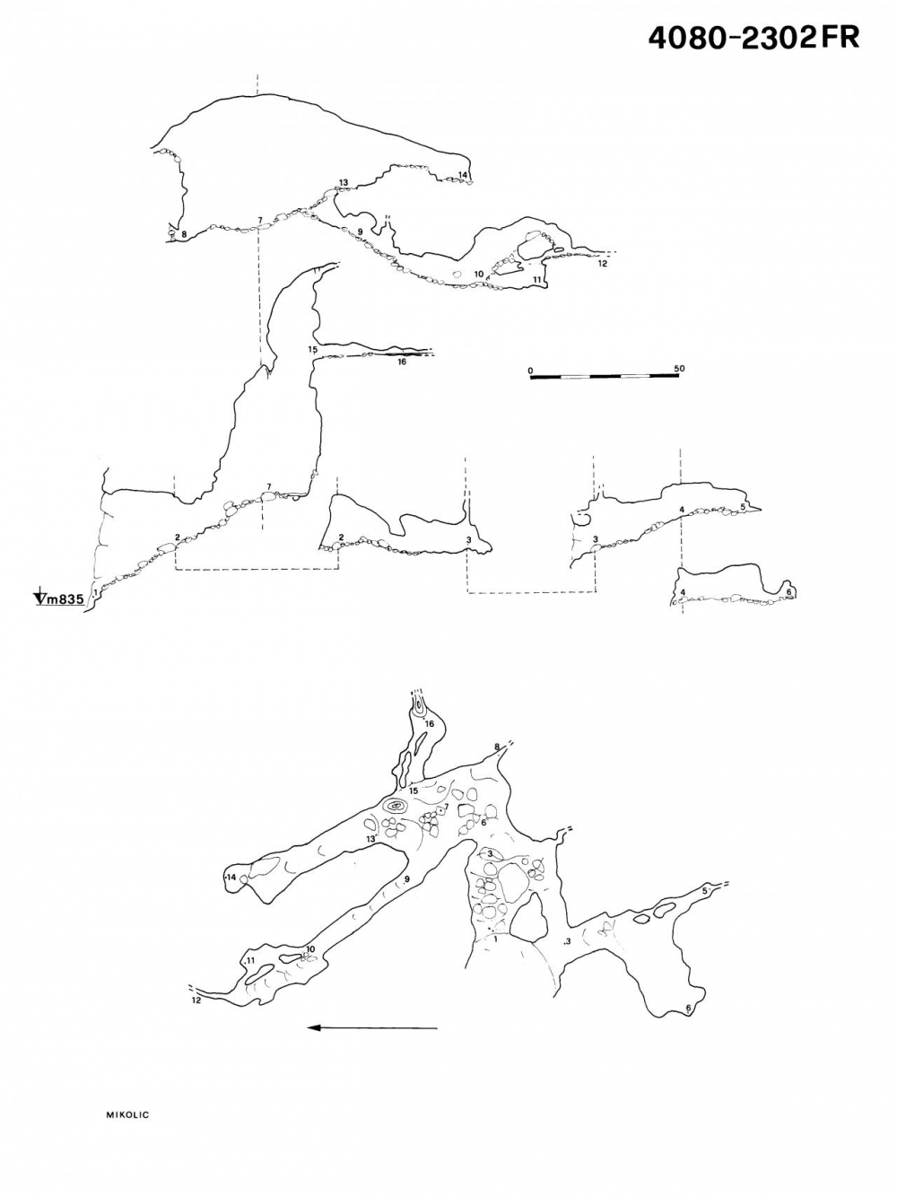Grotta del Fontanone sotto il Monte Sart