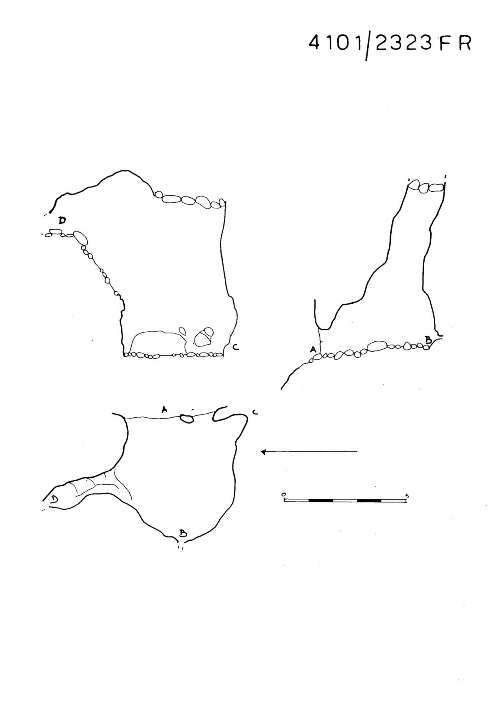Grotta sul versante E del Pic Ladris