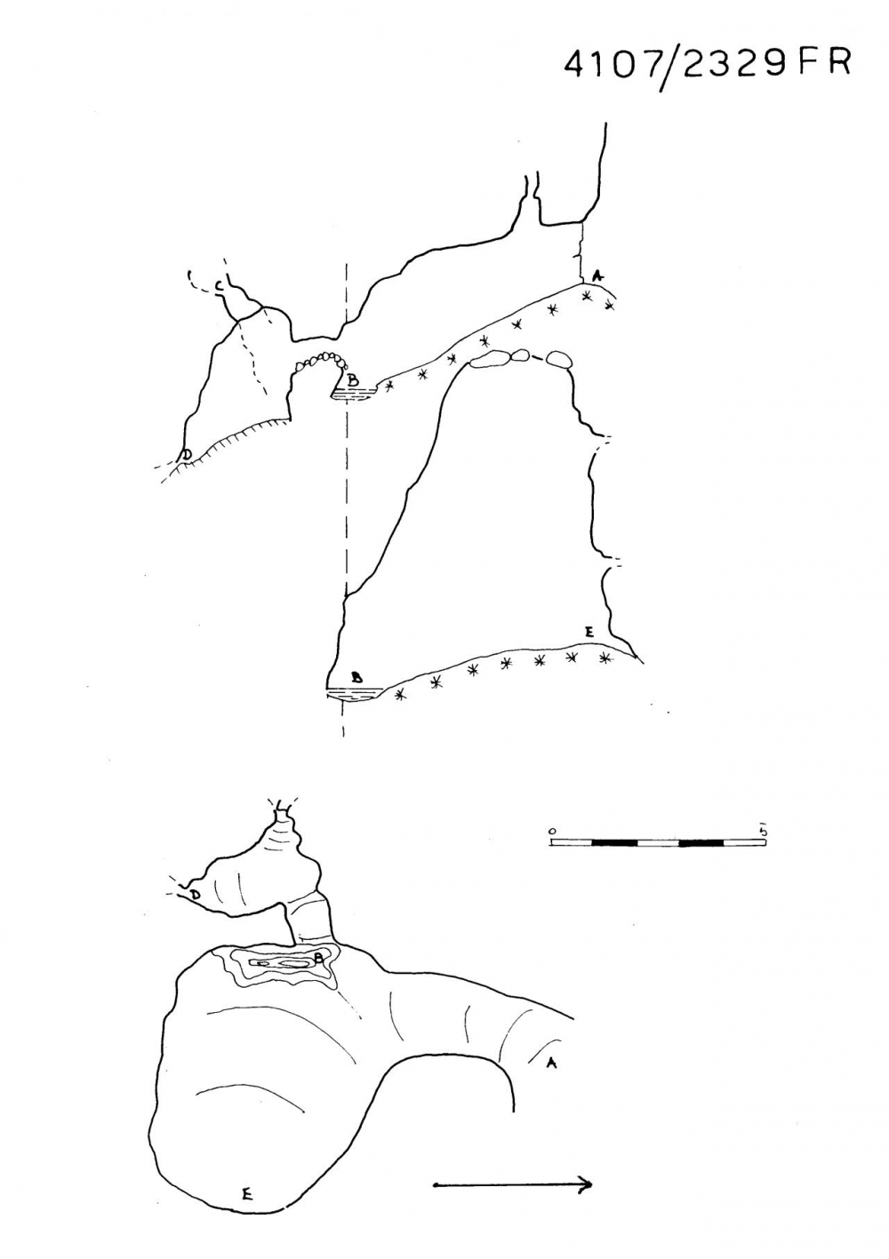 Inghiottitoio a W del Monte Cergnala