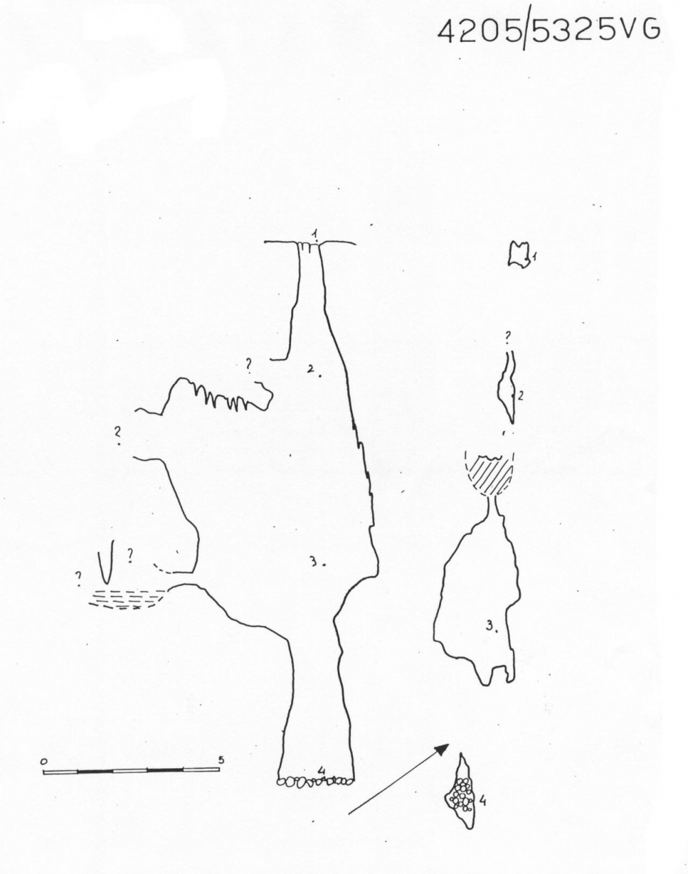 Pozzo a S di quota 207