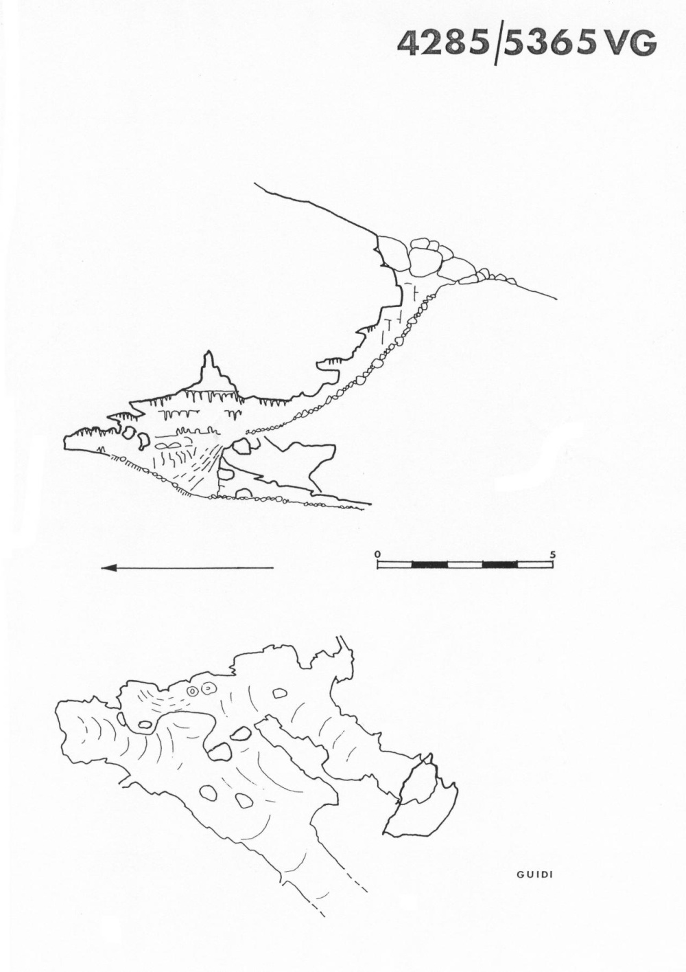 Grotta ad E di quota 308