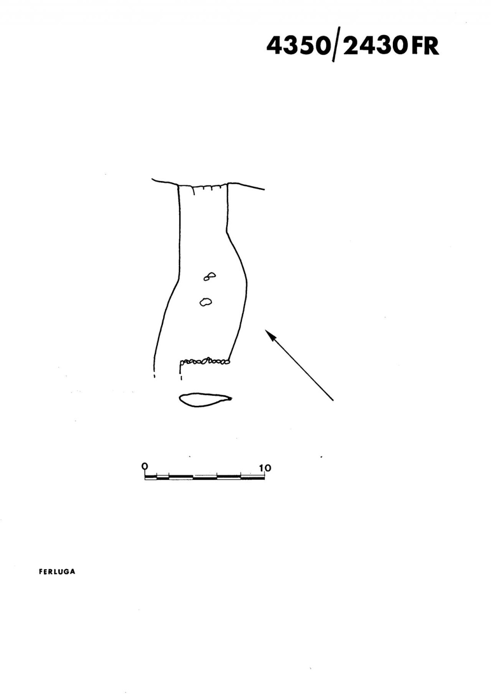 Pozzetto 1° a NW della Cima del Col delle Erbe