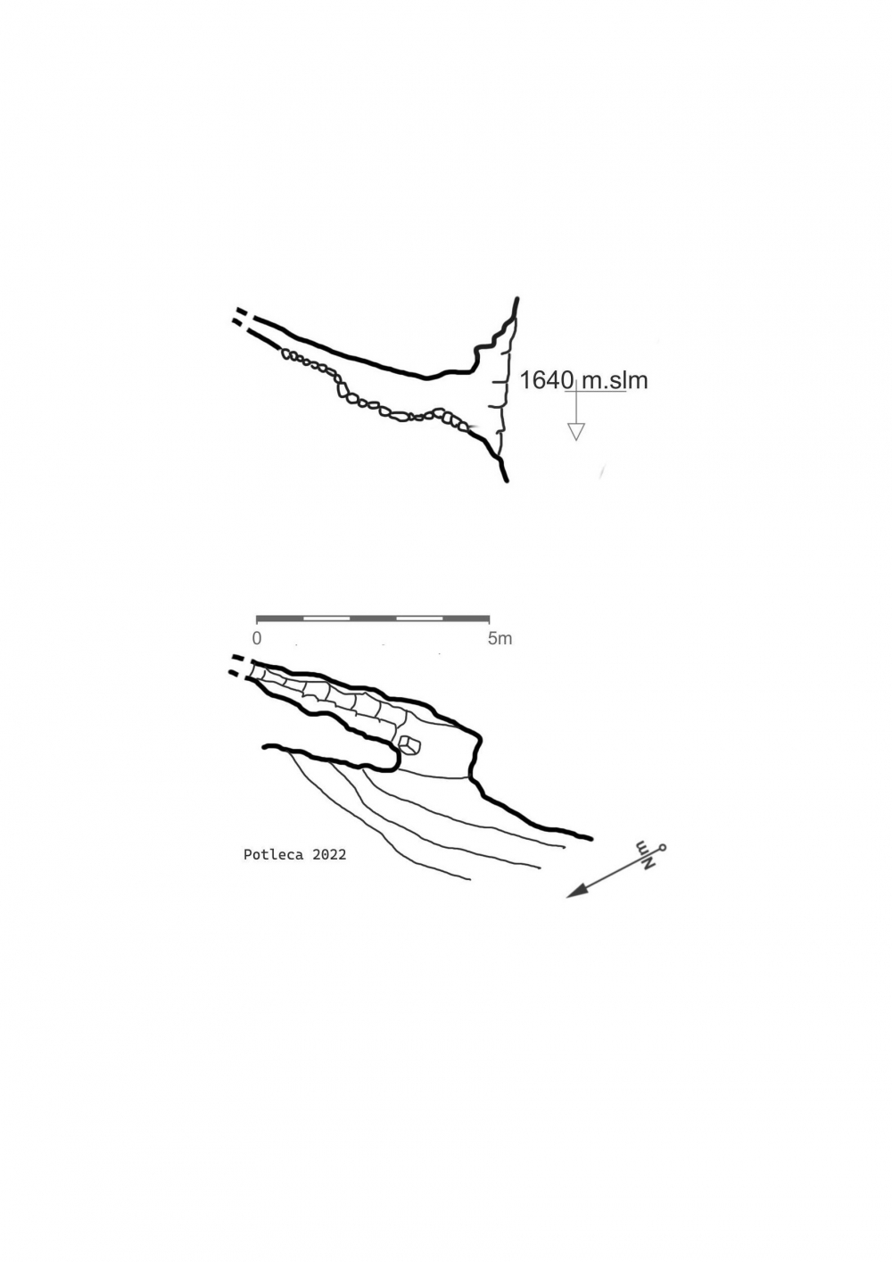 Cunicolo sotto sella Alpel