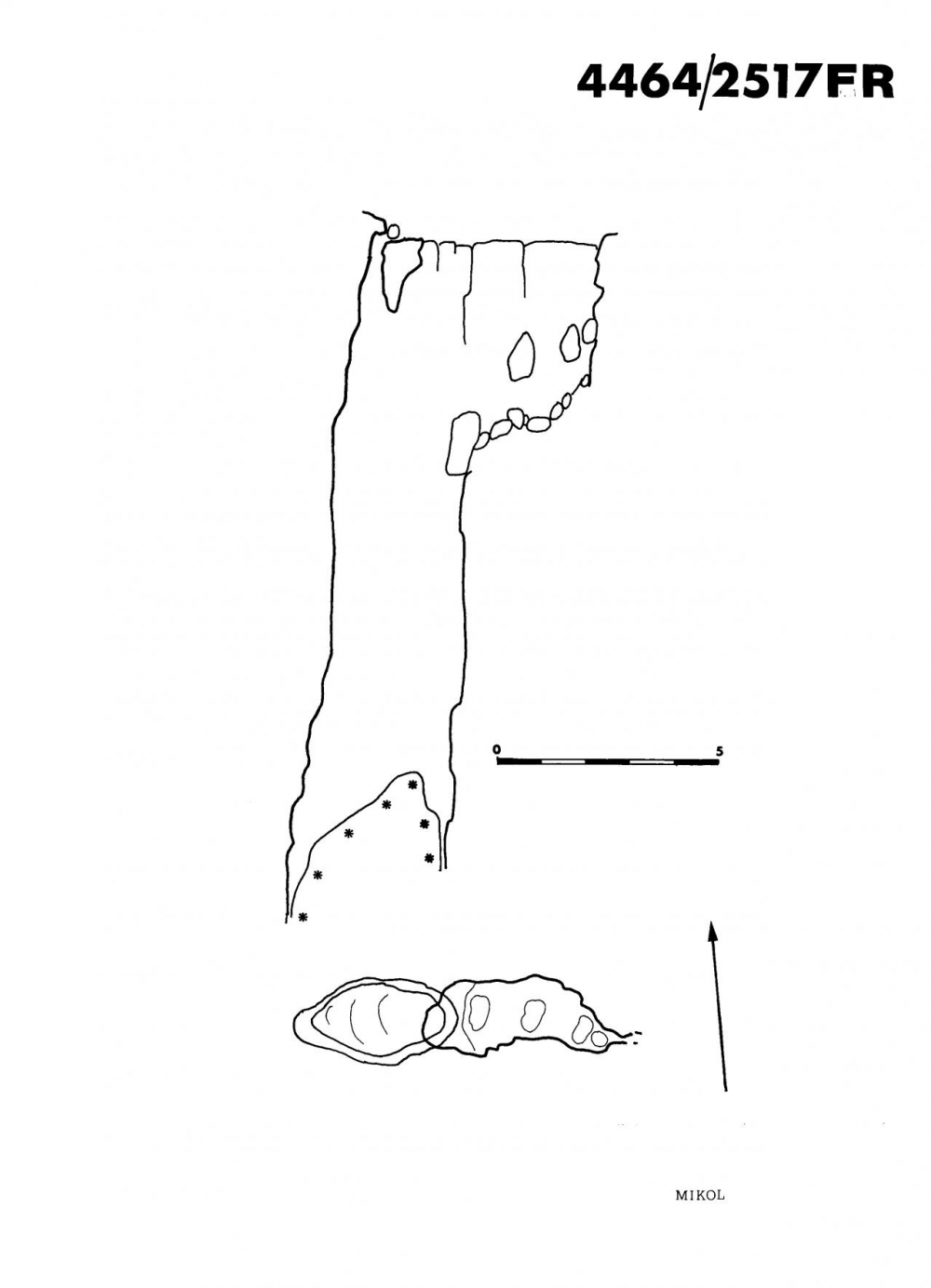 Pozzo 1° a WSW del Monte Poviz