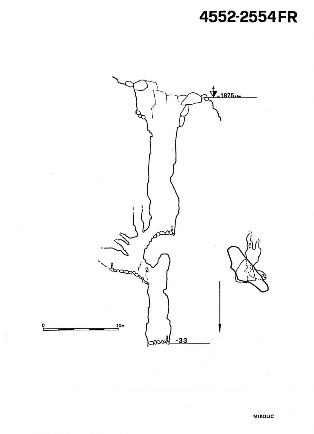 Pozzo a N di Cima Inese