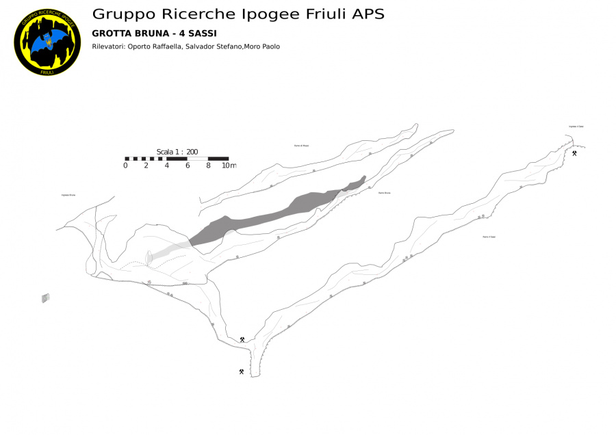 Grotta Bruna - 4 Sassi