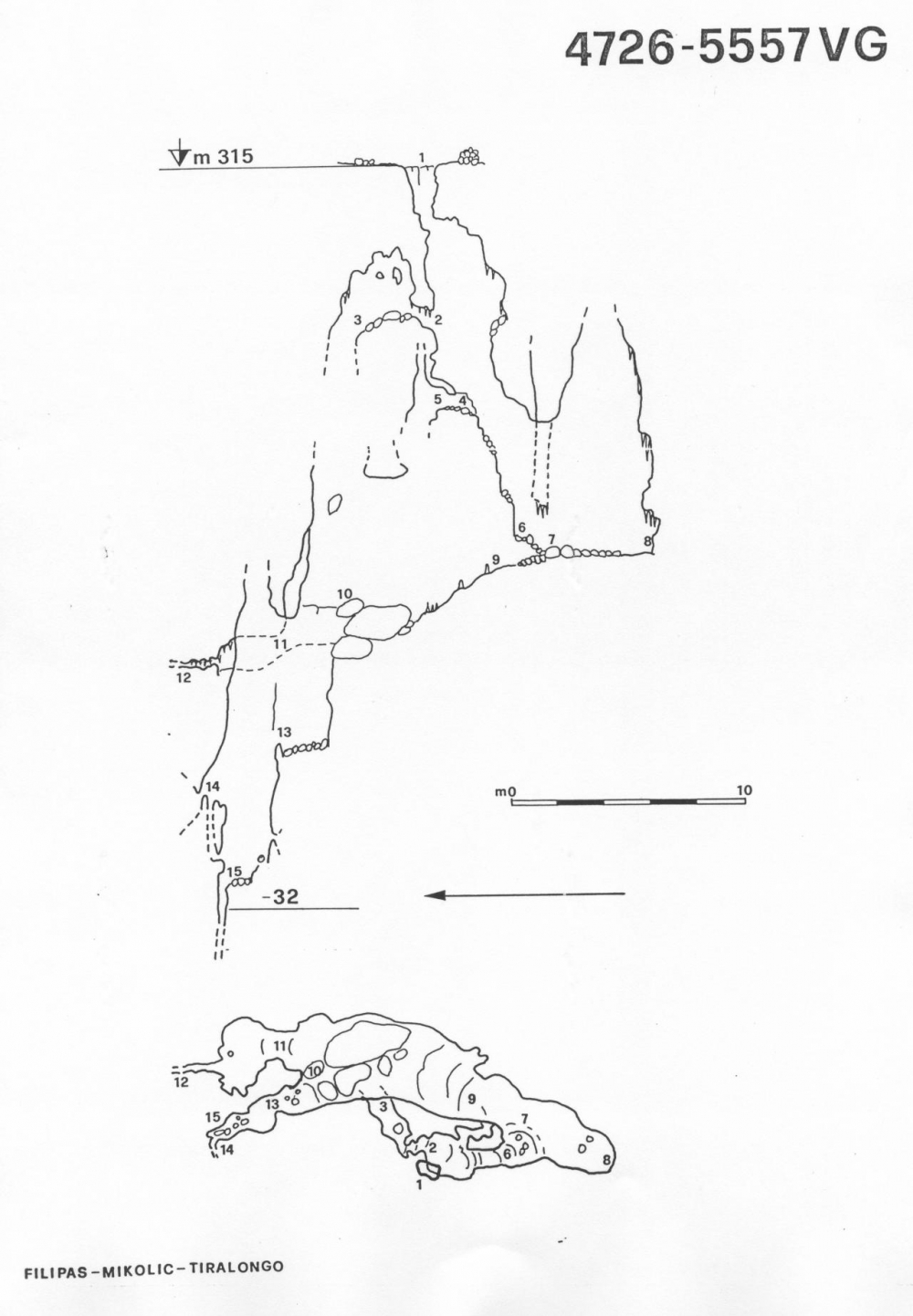 Grotta a S di Monrupino