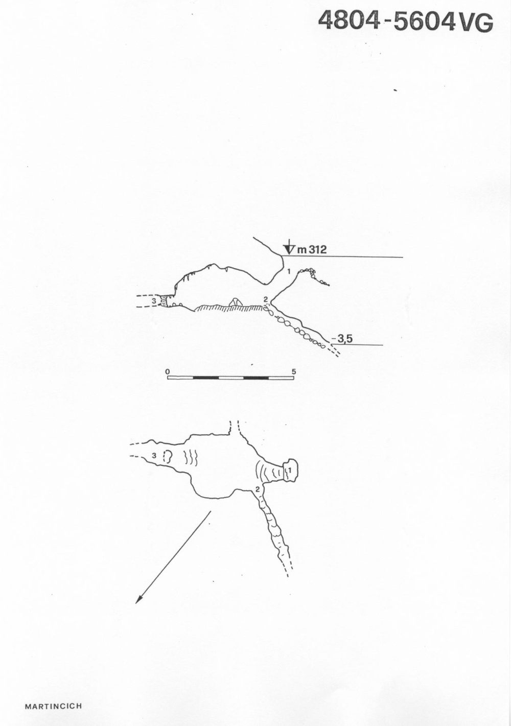 Cavernetta presso l'Abisso della Volpe