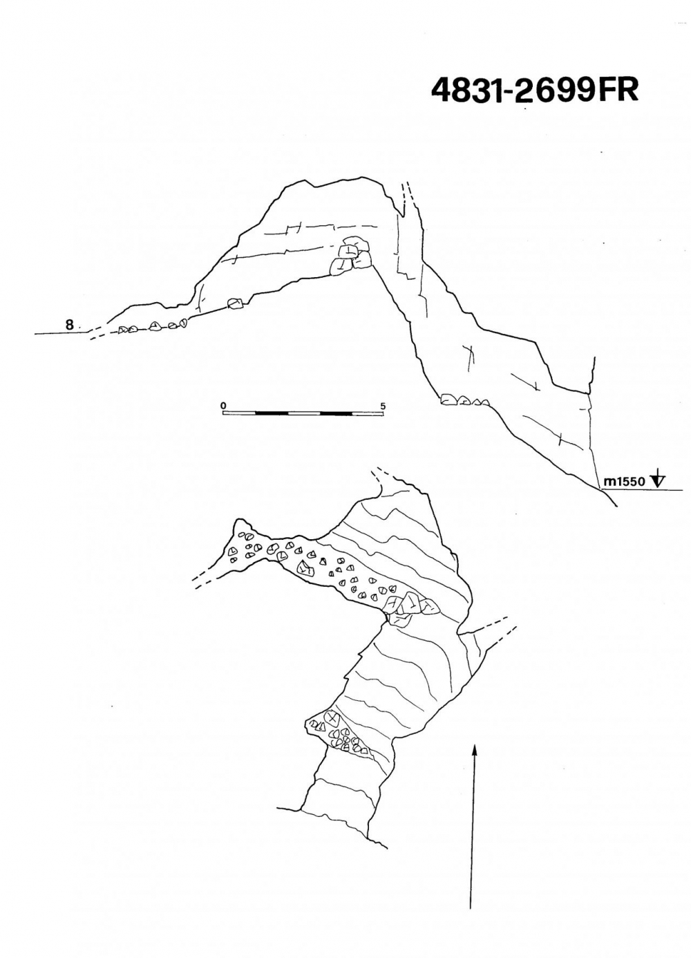 Grotta 3° a W della Vetta Sciapò