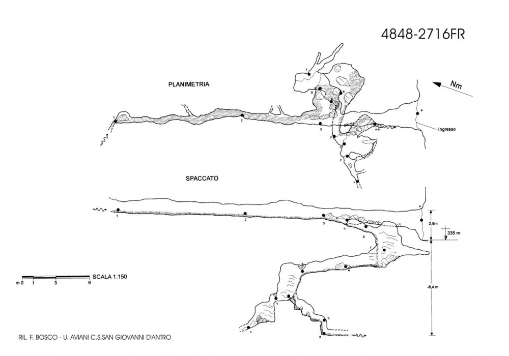 Fessura presso S. Giovanni d'Antro