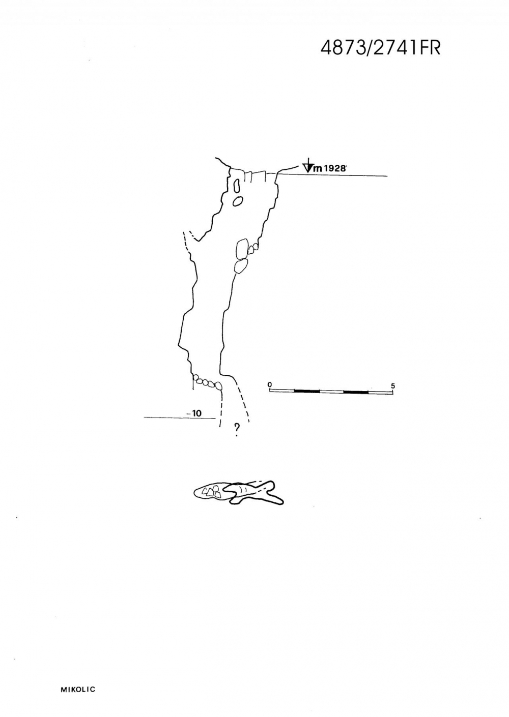 Pozzo 4° al versante S del Col delle Erbe