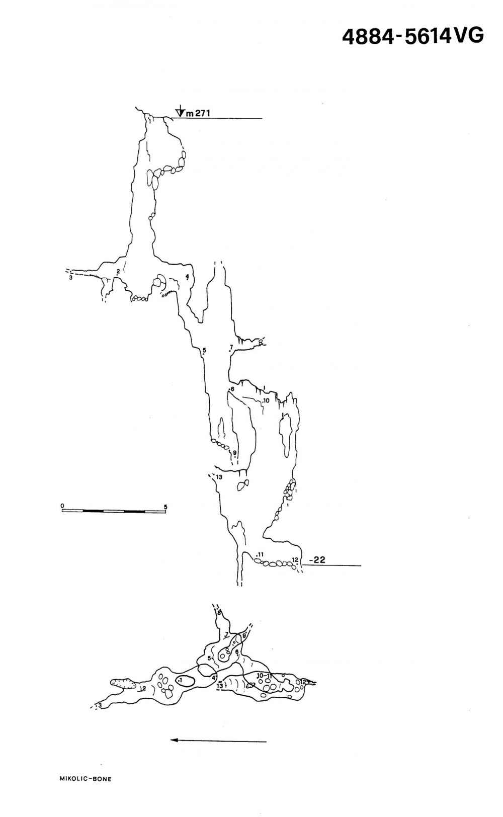 Grotta in località Debela Grisa