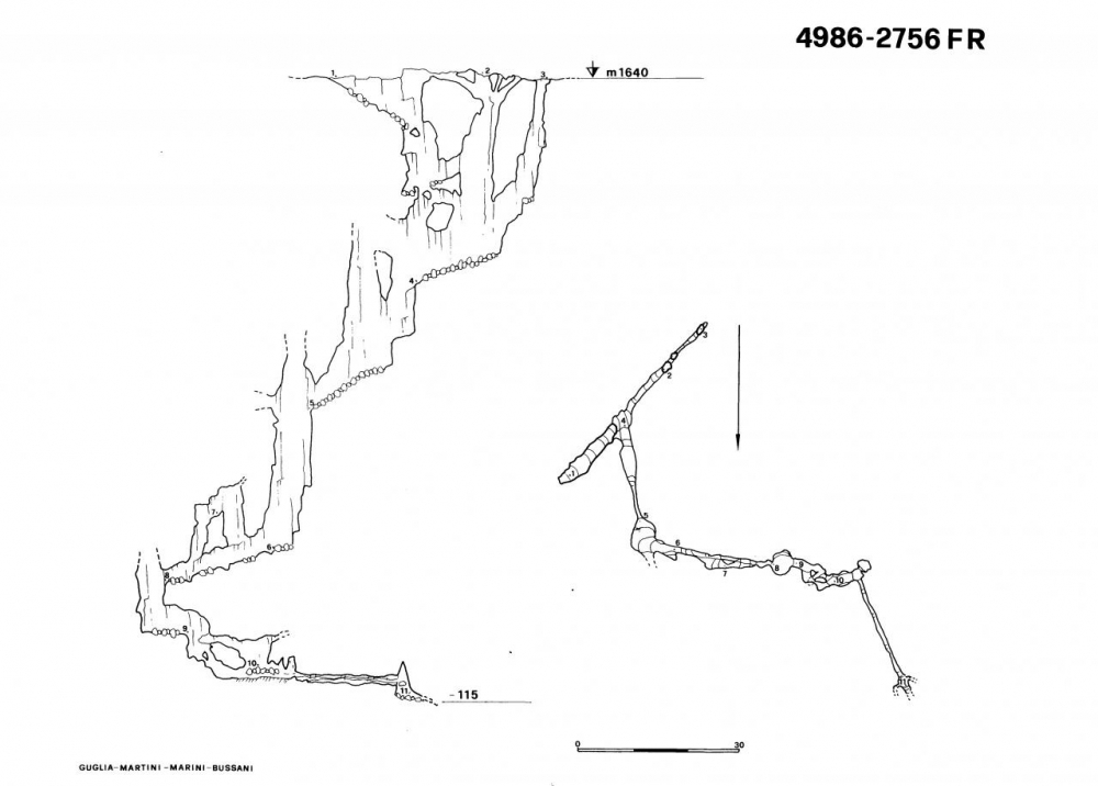 Abisso 1° a N del Pic Majot