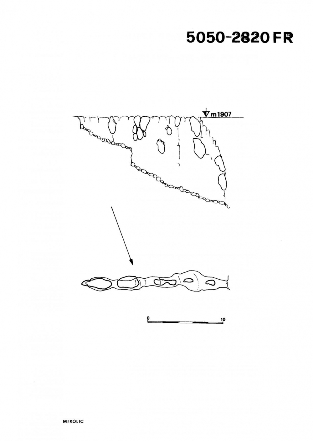 Fessura a N di Cima Confine