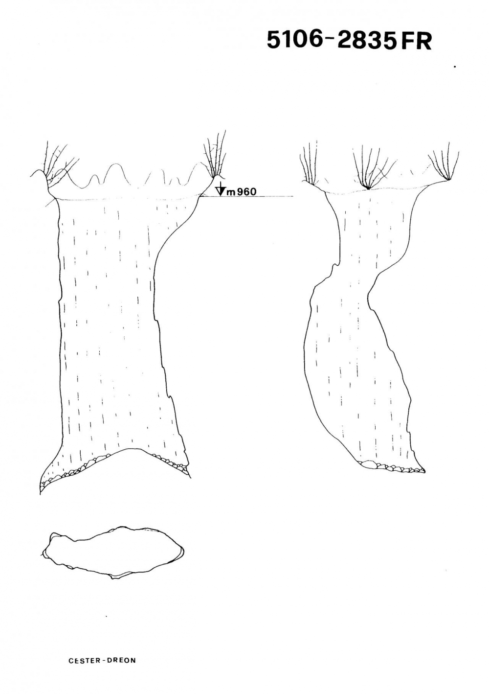 Pozzo 8° presso il Monte Ciaurlec