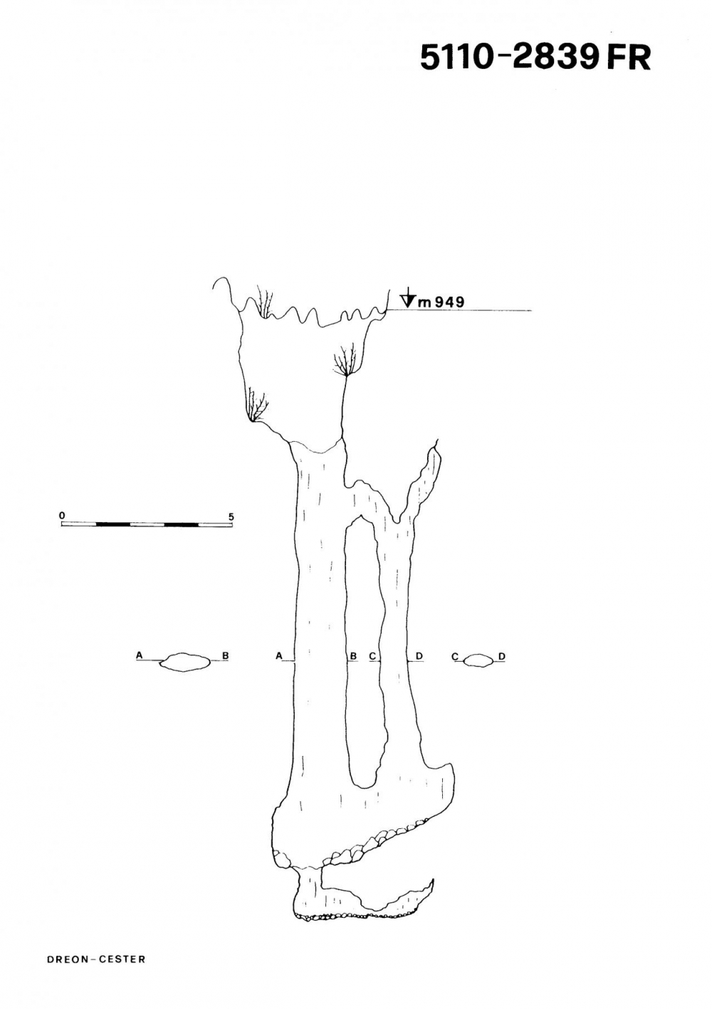 Pozzo 4° presso Monte Ciaurlec