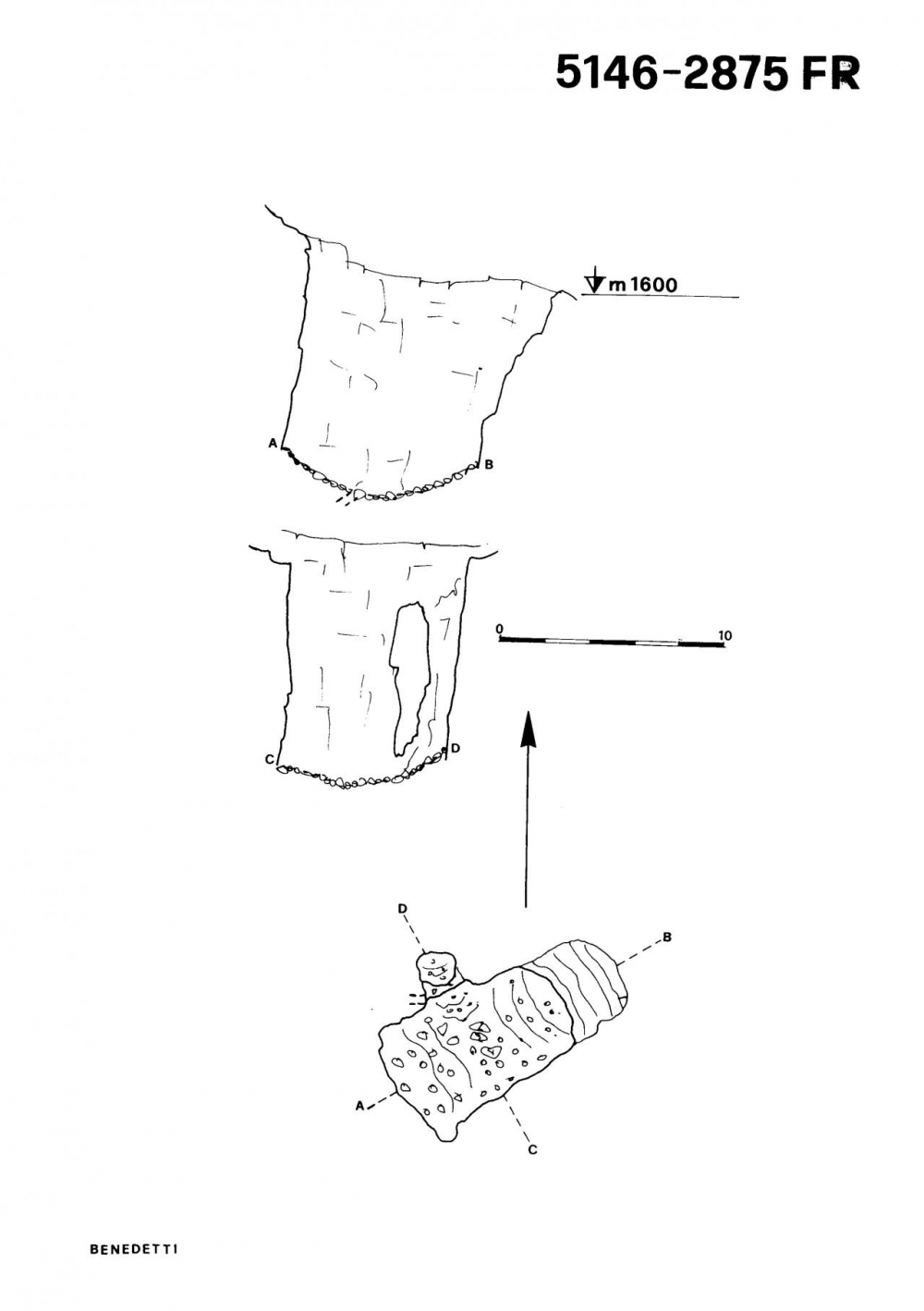 Voragine presso Casera Teglara