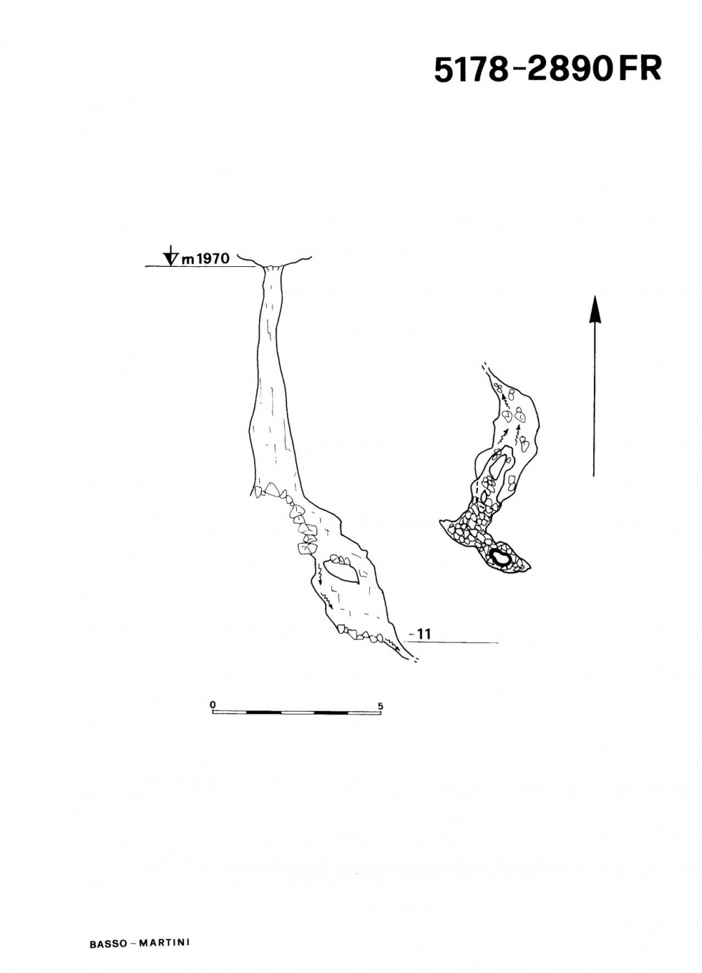 Pozzo 1° a N di Punta Medon