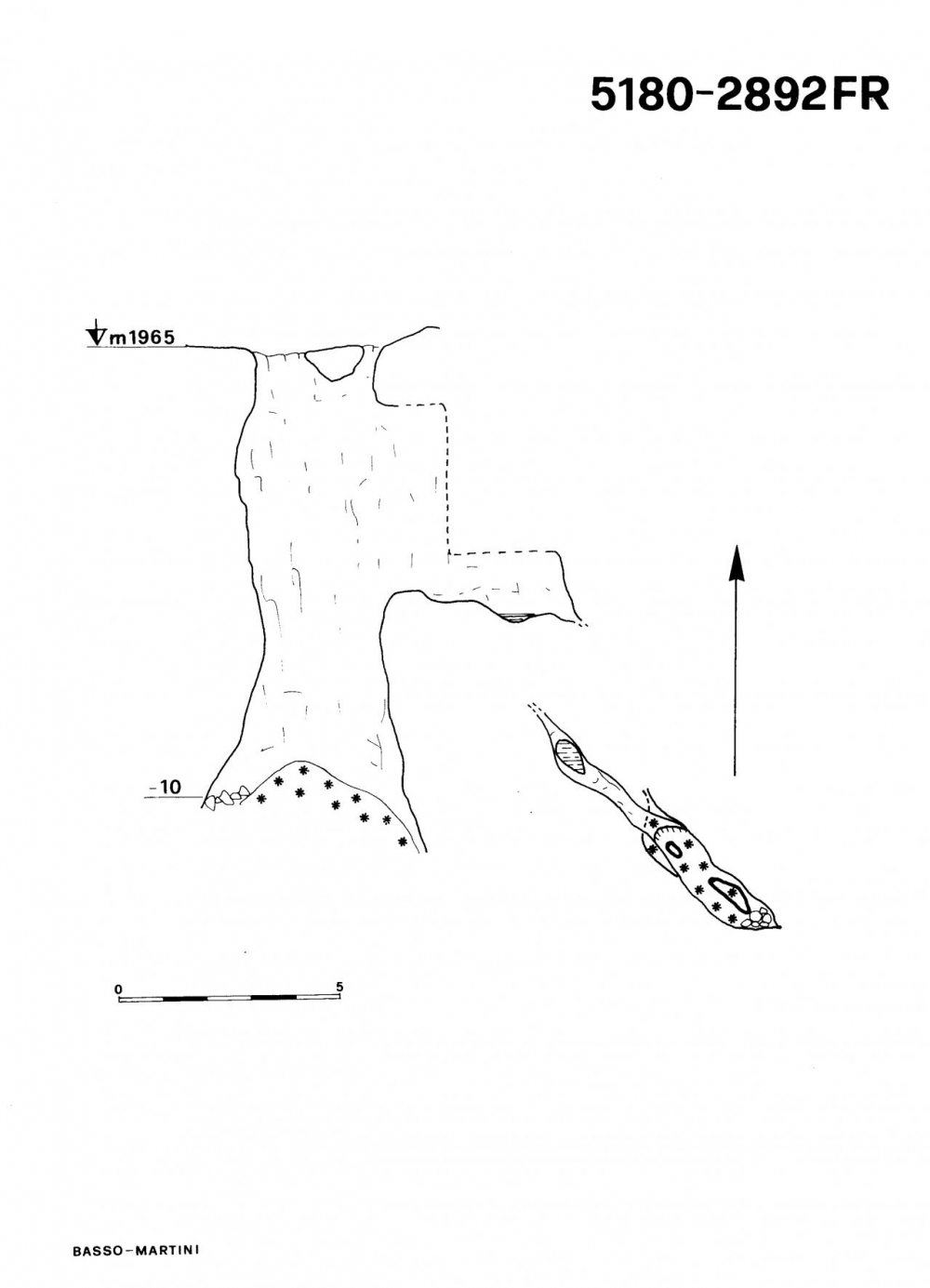 Pozzo 3° a N di Punta Medon