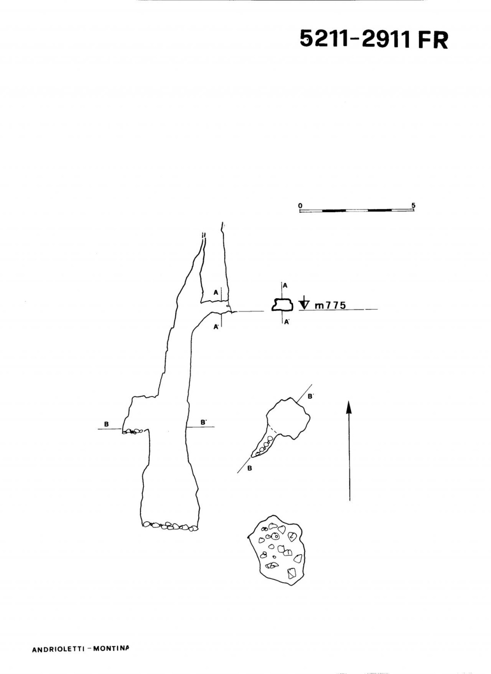 Pozzetto ad E del Monte Potbellunizze