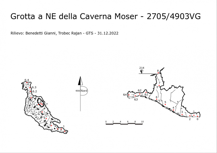 Grotta a NE della Caverna Moser