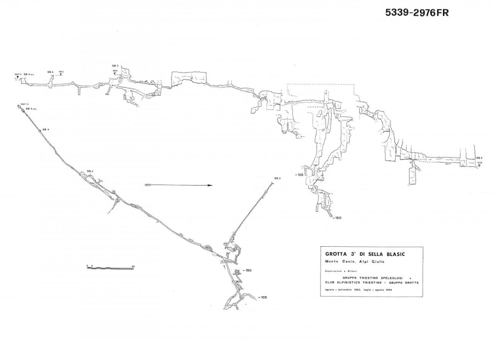 Grotta 3° di Sella Blasic