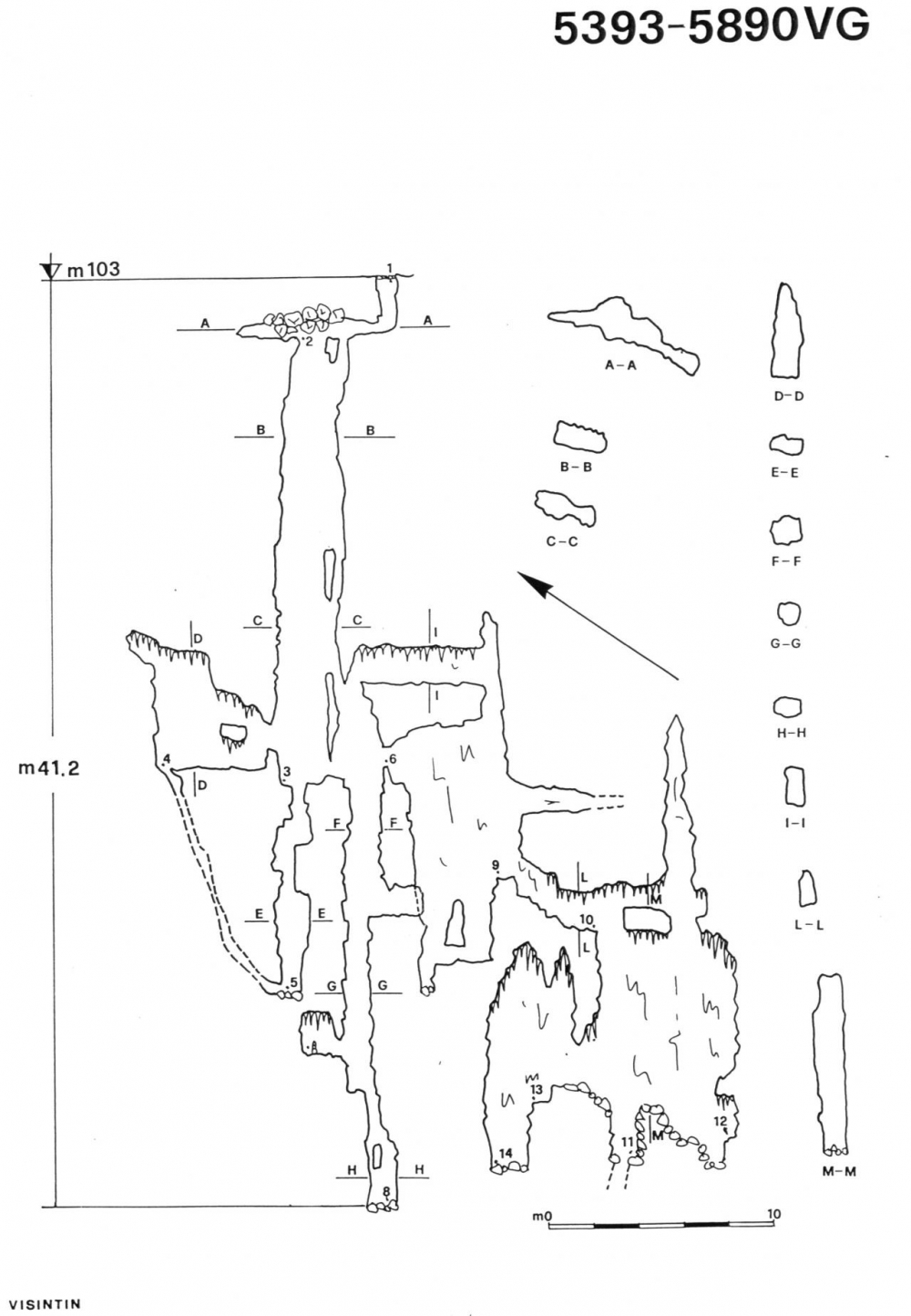 Grotta presso il Pozzo della Spelea