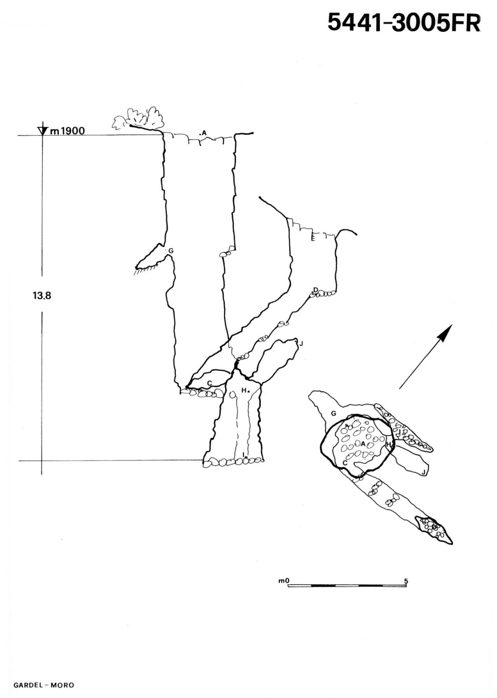 Pozzo 94R1 sul Monte Robon