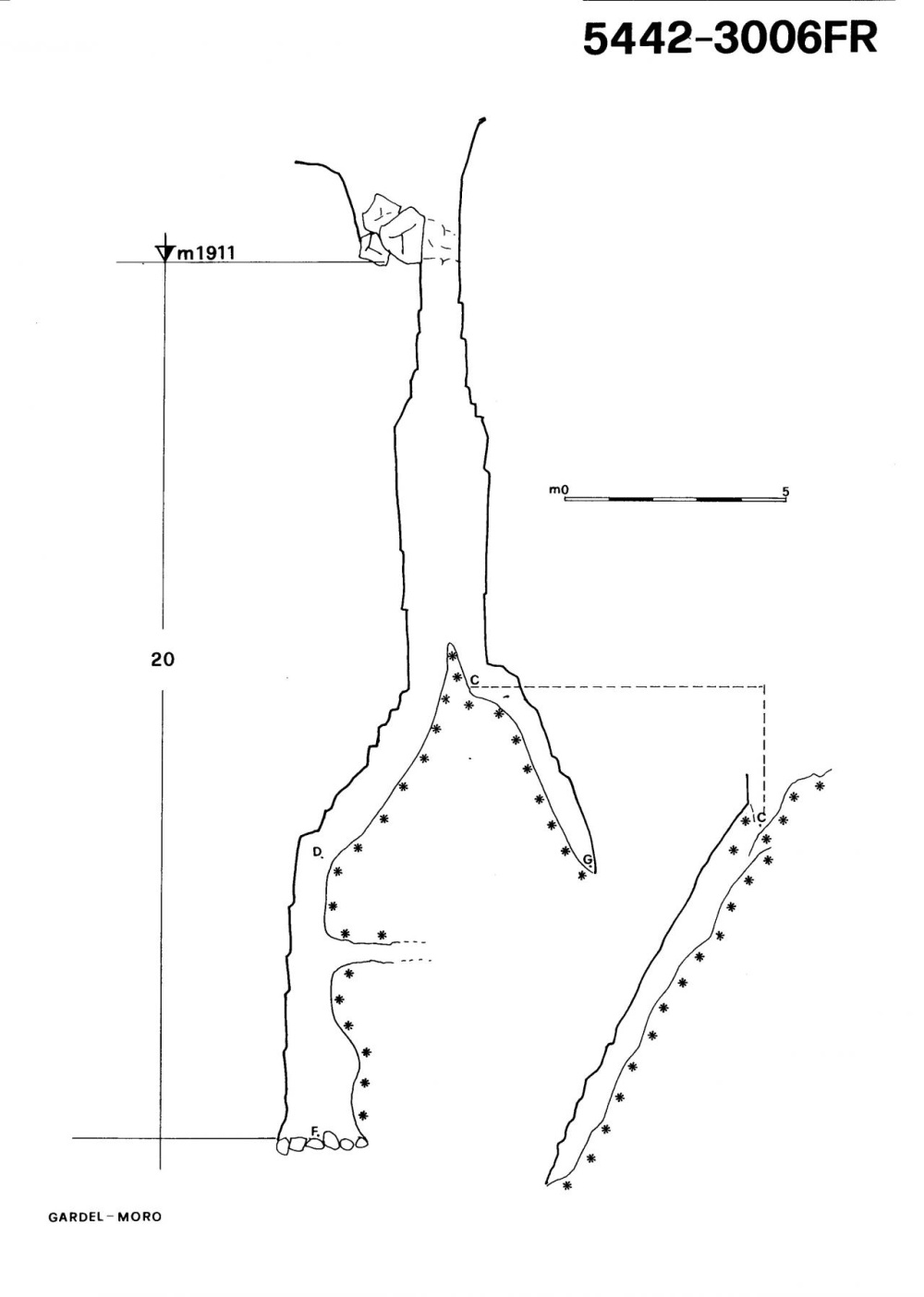 Pozzo 94R3 sul Monte Robon