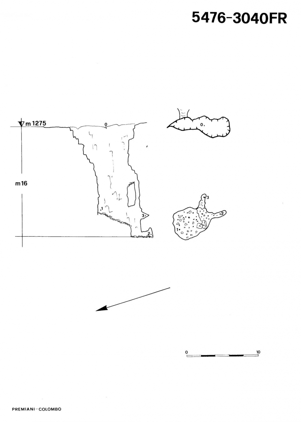 Grotta 4 a quota 1300
