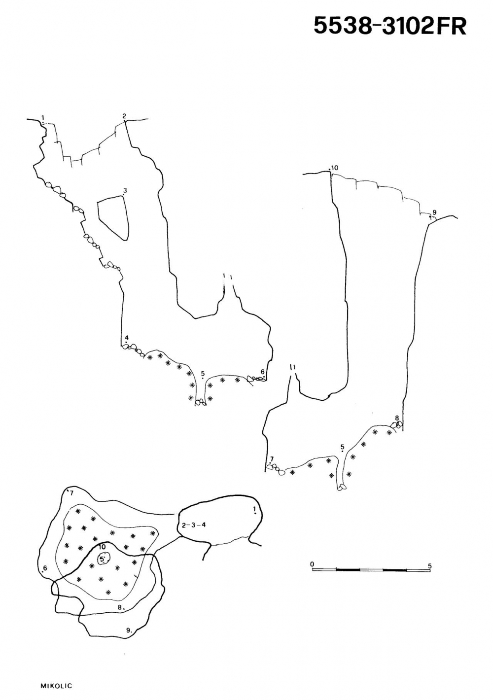 Pozzo sulla Conca a W di quota 2075 di Pala Celar