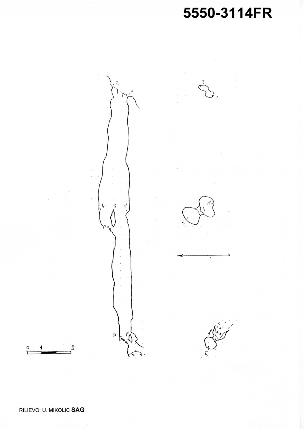 Pozzo 1° sopra la Mulattiera Sella Prevala-Poviz