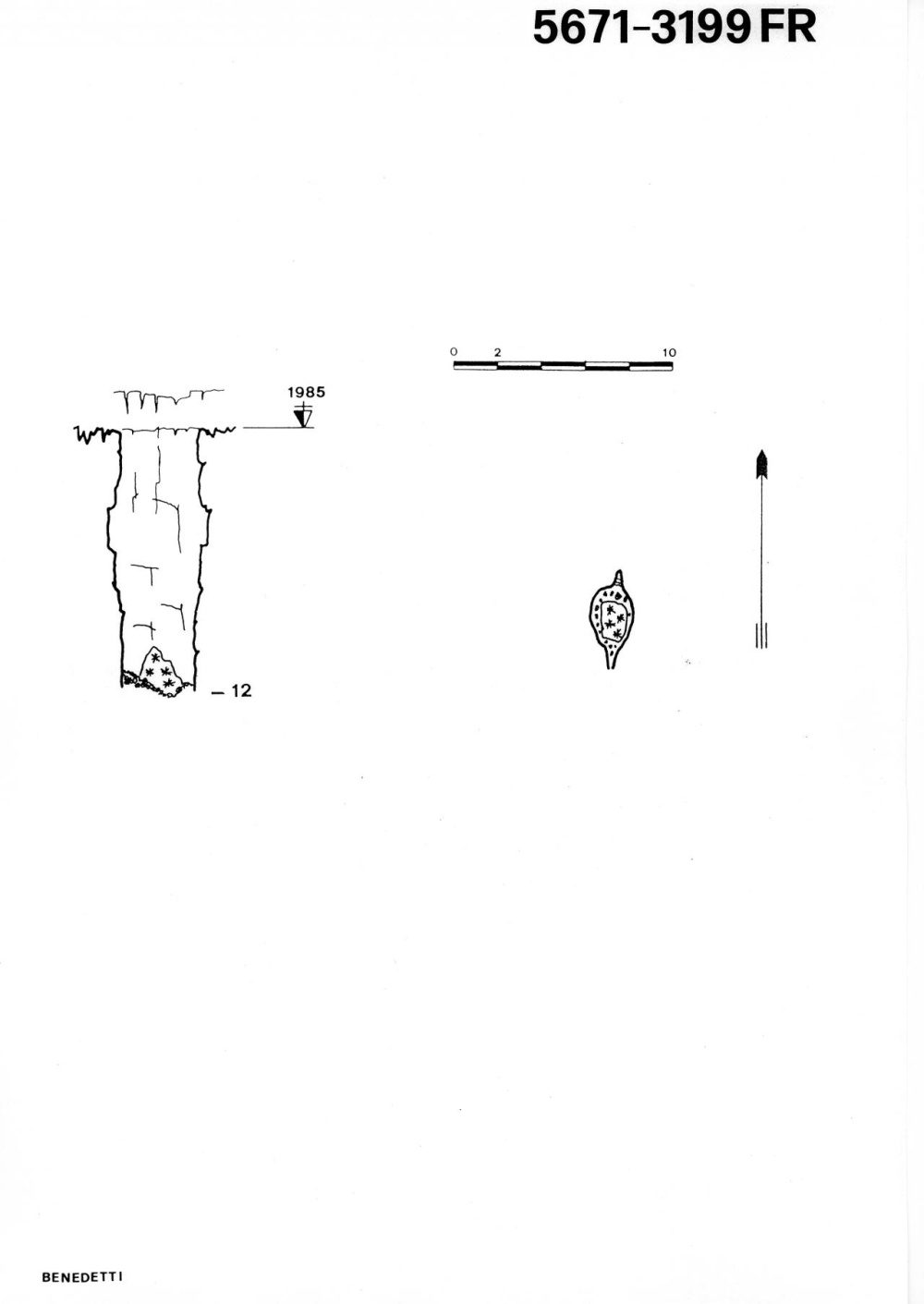 Pozzo 9° ad E del Col Sclaf