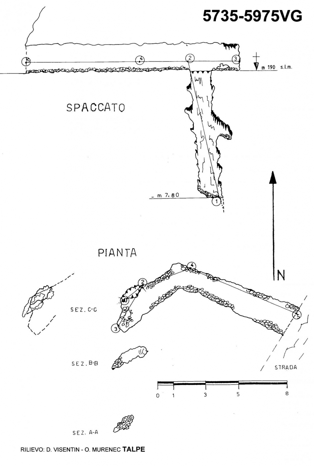 Caverna e Pozzo presso Cava Puia