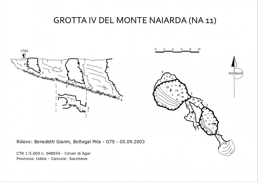 Grotta 4 del Monte Naiarda